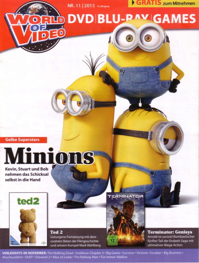 WORLD OF VIDEO magazine side cover Issue 11  2015