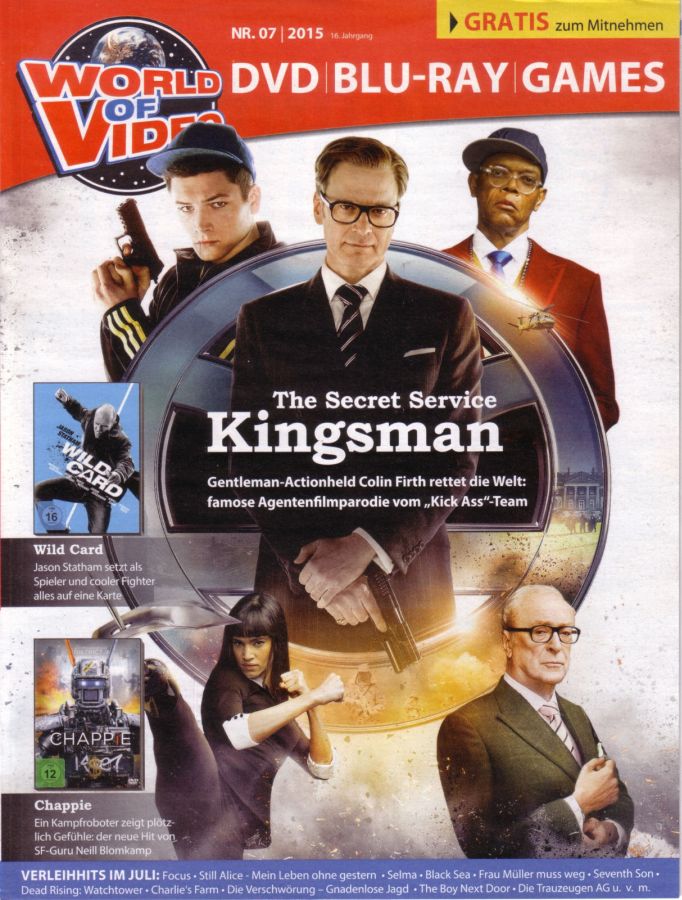 WORLD OF VIDEO magazine side cover Issue 7  2015
