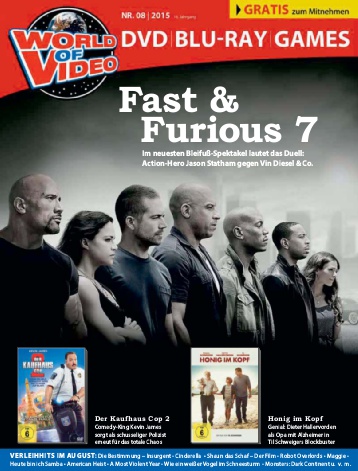 WORLD OF VIDEO magazine side cover Issue 8  2015