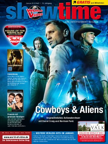 WORLD OF VIDEO magazine side cover January 2012