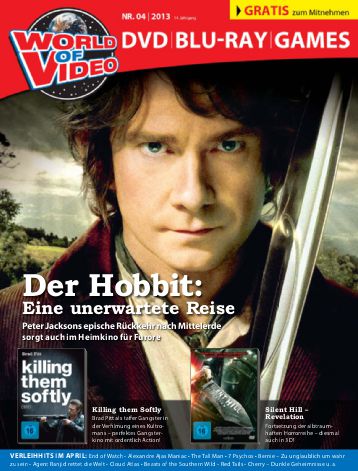 WORLD OF VIDEO magazine side cover April 2013