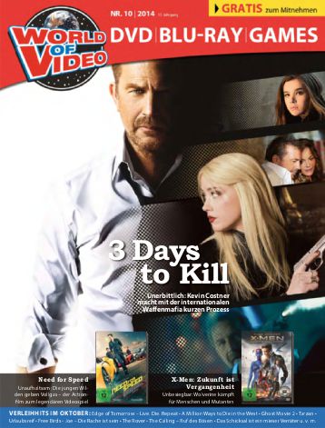 WORLD OF VIDEO magazine side cover October 2014