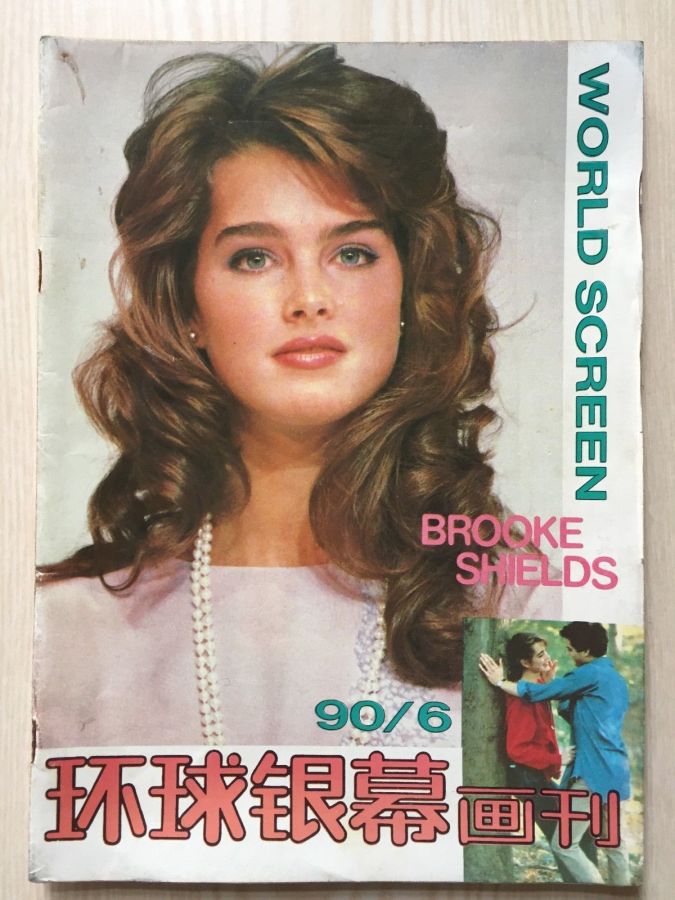 WORLD SCREEN (Ch) magazine side cover  June 1990