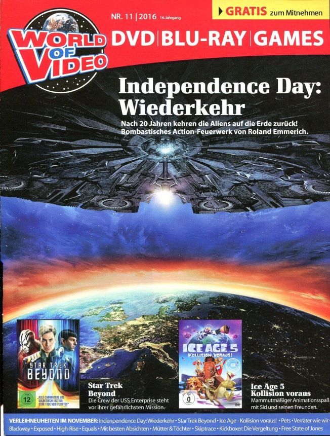 WORLD OF VIDEO magazine side cover Issue 11   2016