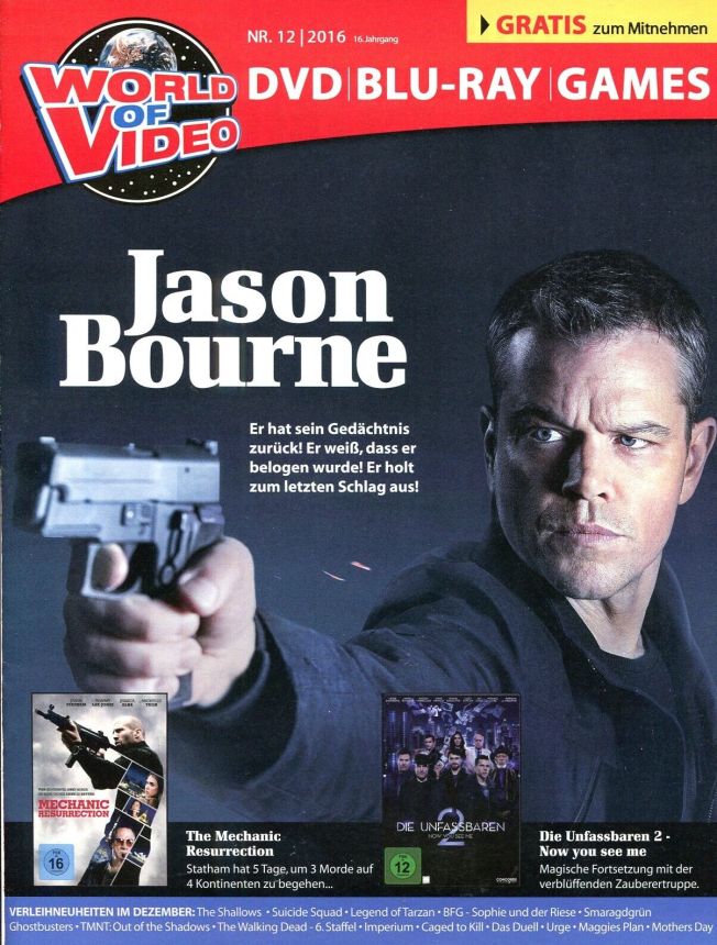 WORLD OF VIDEO magazine side cover Issue 12   2016