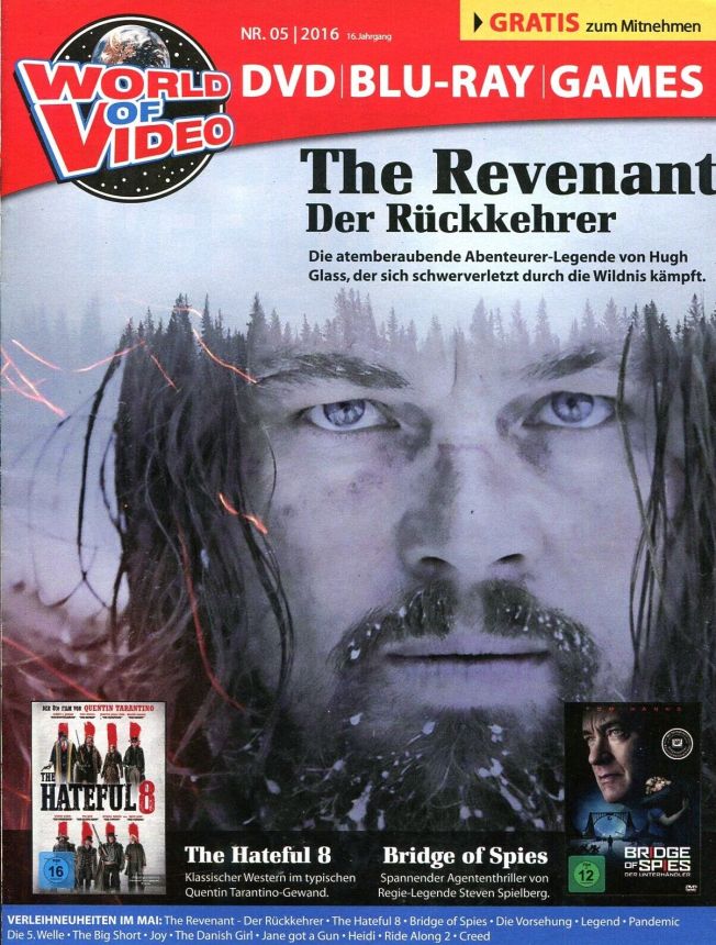 WORLD OF VIDEO magazine side cover Issue 5   2016
