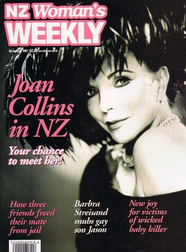 NZ WOMANS WEEKLY magazine side cover 20 January 1997