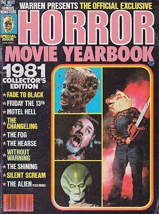 WARREN PRESENTS magazine side cover February 1981