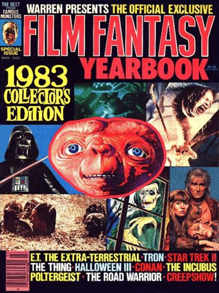 WARREN PRESENTS magazine side cover March 1983