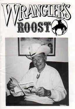 WRANGLERS ROOST magazine side cover Issue 100  