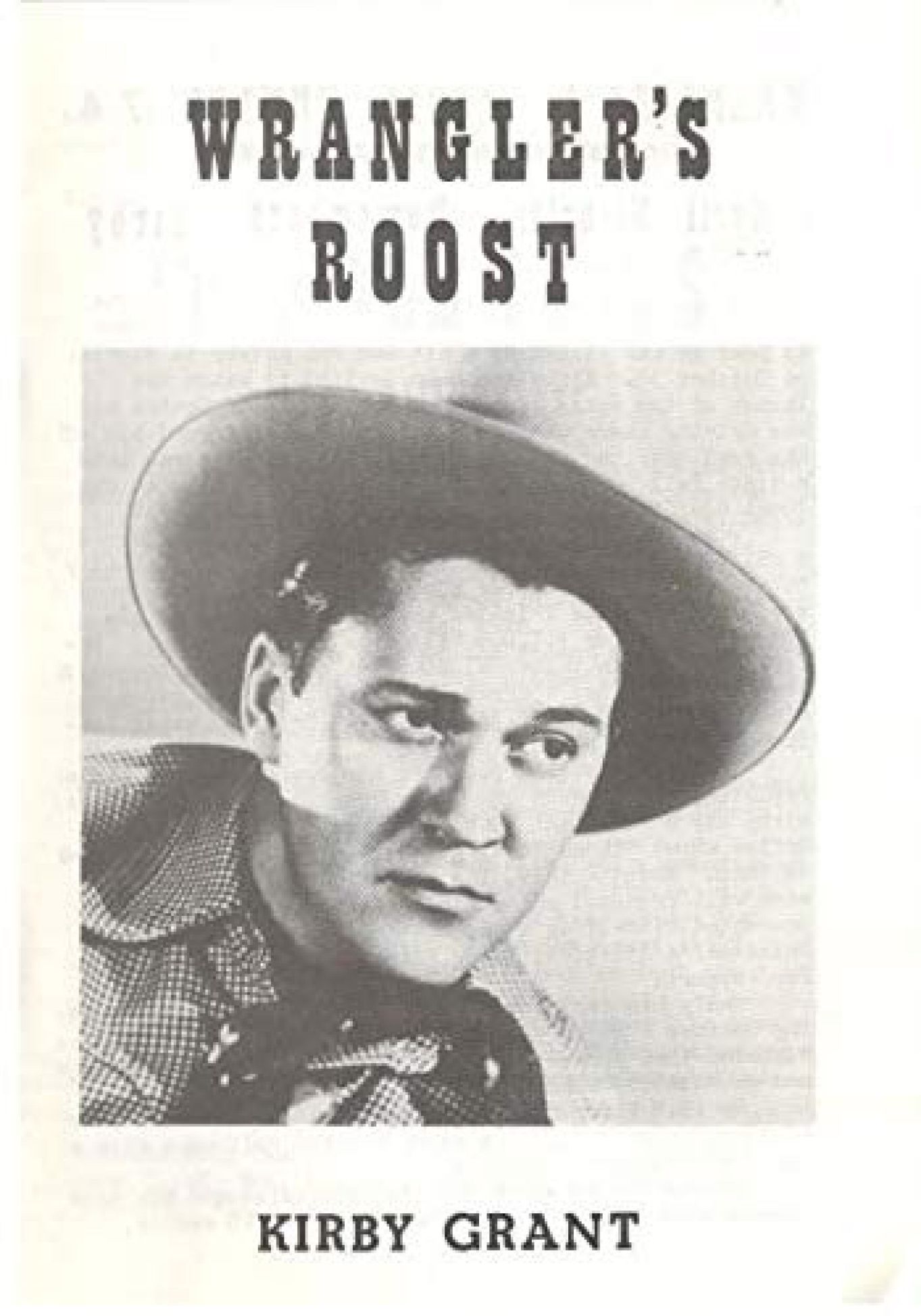 WRANGLERS ROOST magazine side cover Issue 74  