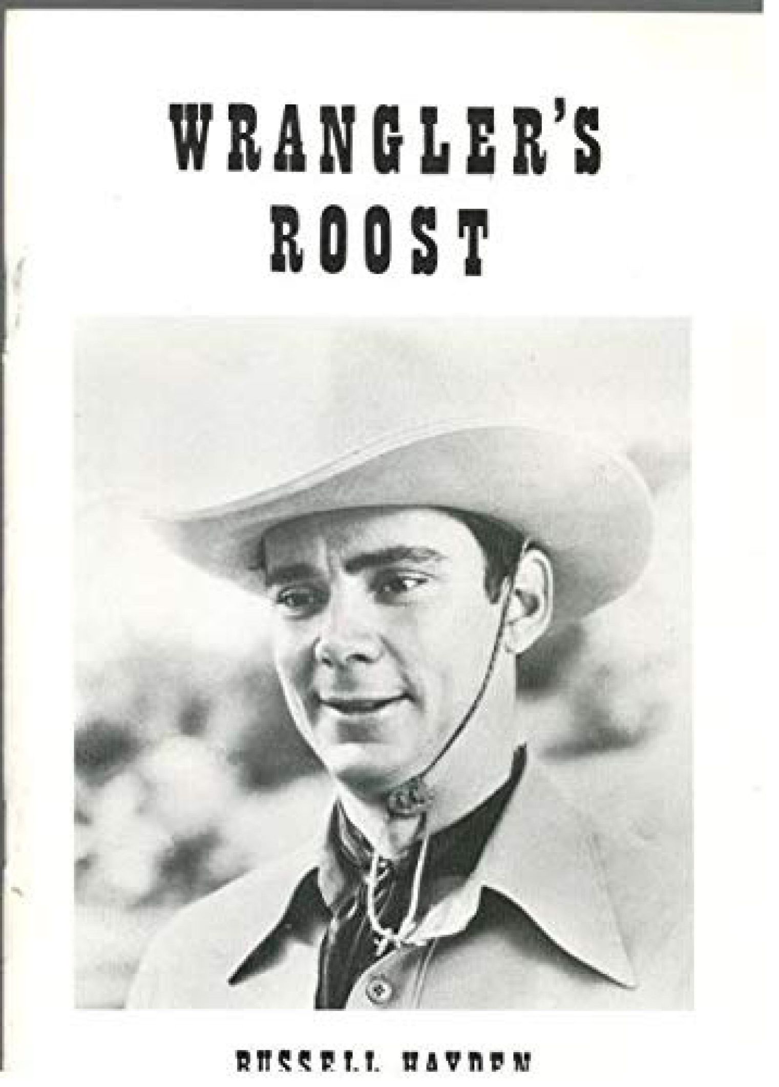 WRANGLERS ROOST magazine side cover Issue 78  