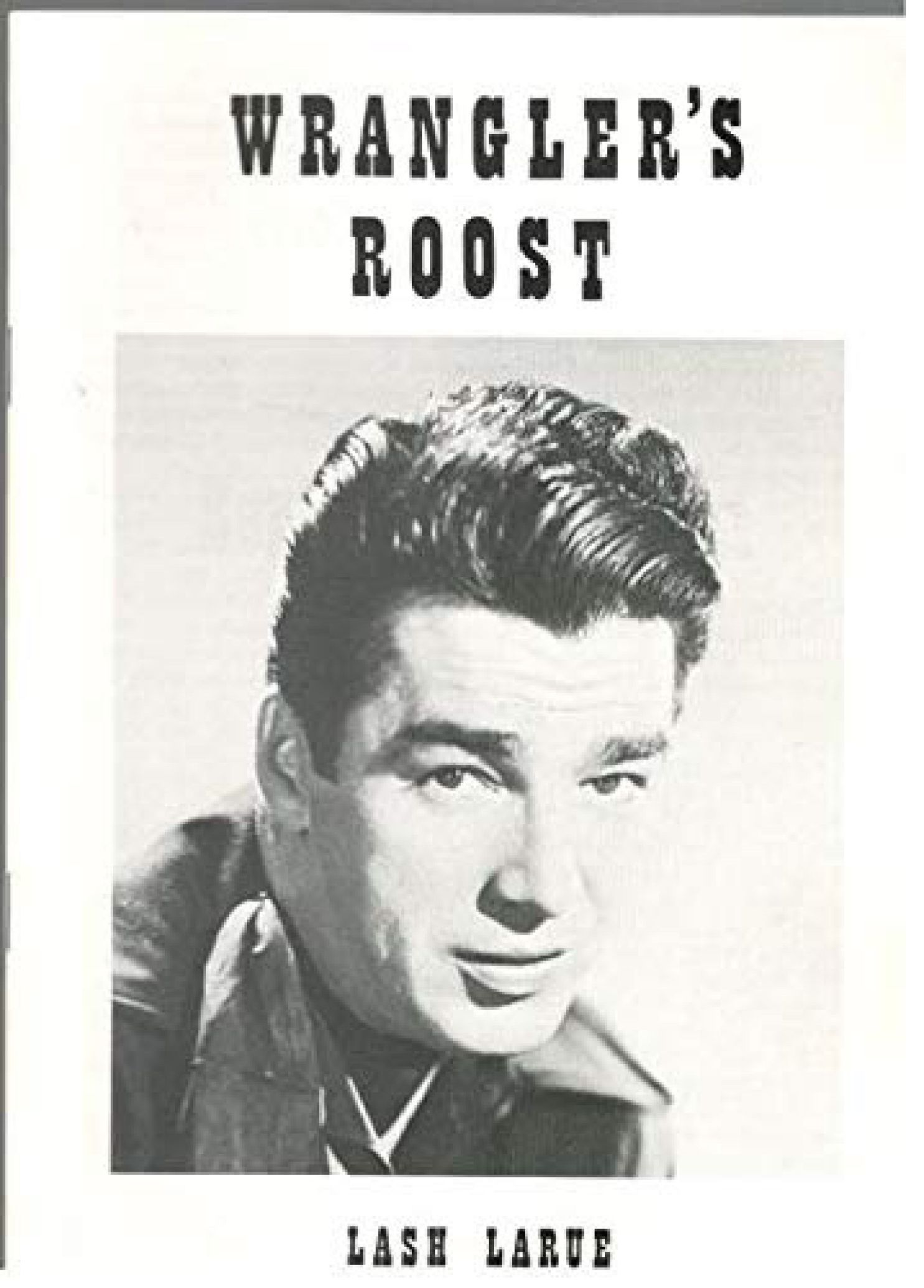 WRANGLERS ROOST magazine side cover Issue 79  