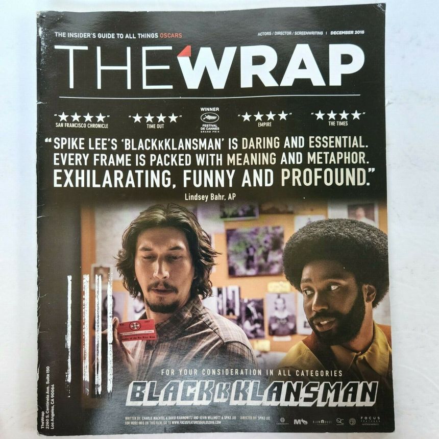 WRAP |THE magazine side cover  December 2018
