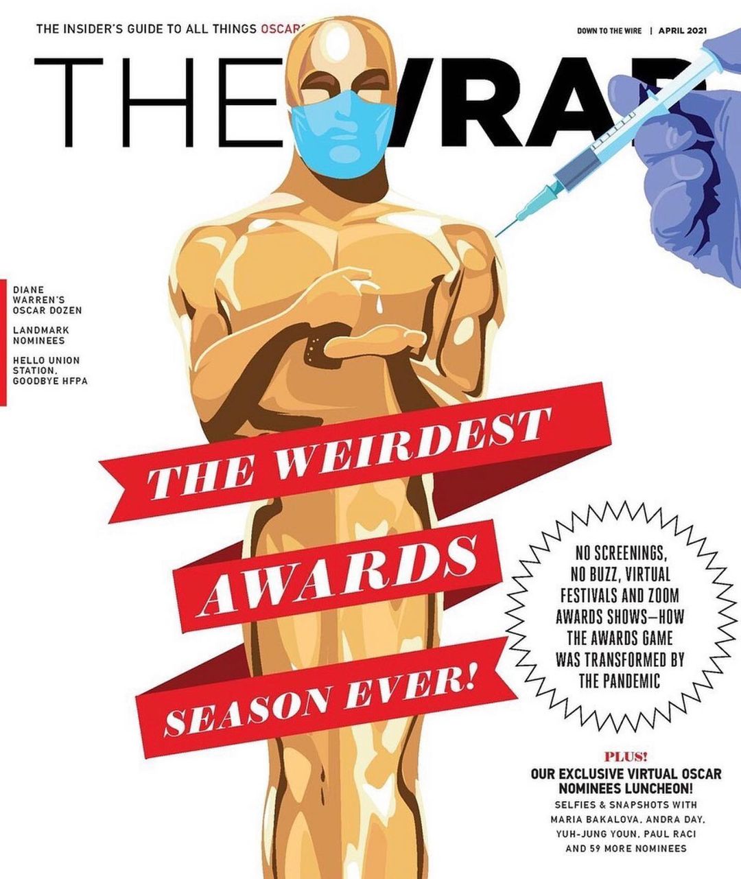 WRAP |THE magazine side cover  April 2021
