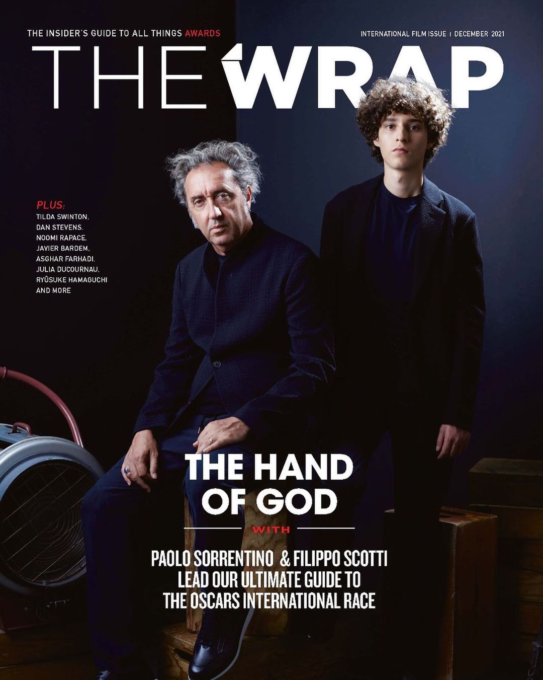WRAP |THE magazine side cover  December 2021