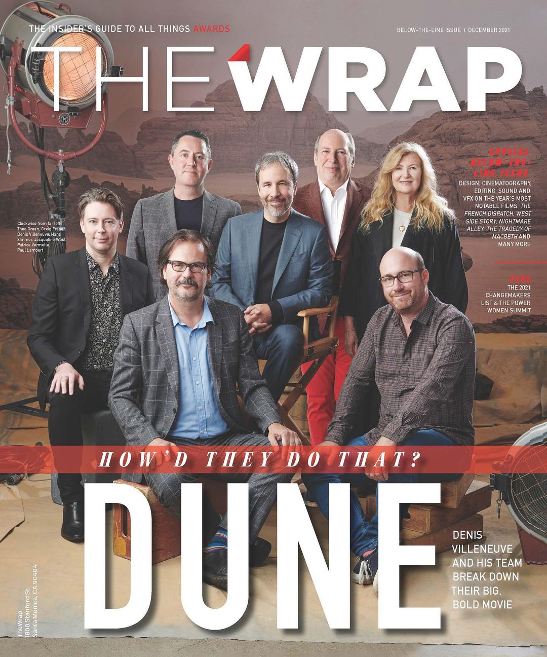 WRAP |THE magazine side cover  December 2021