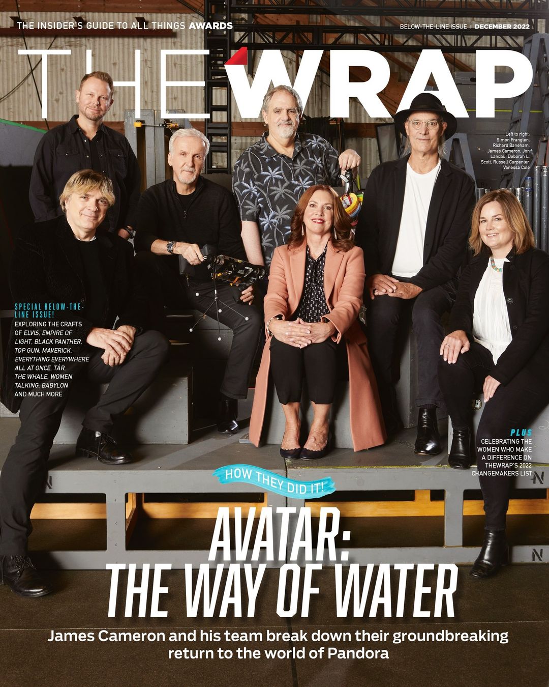 WRAP |THE magazine side cover  December 2022