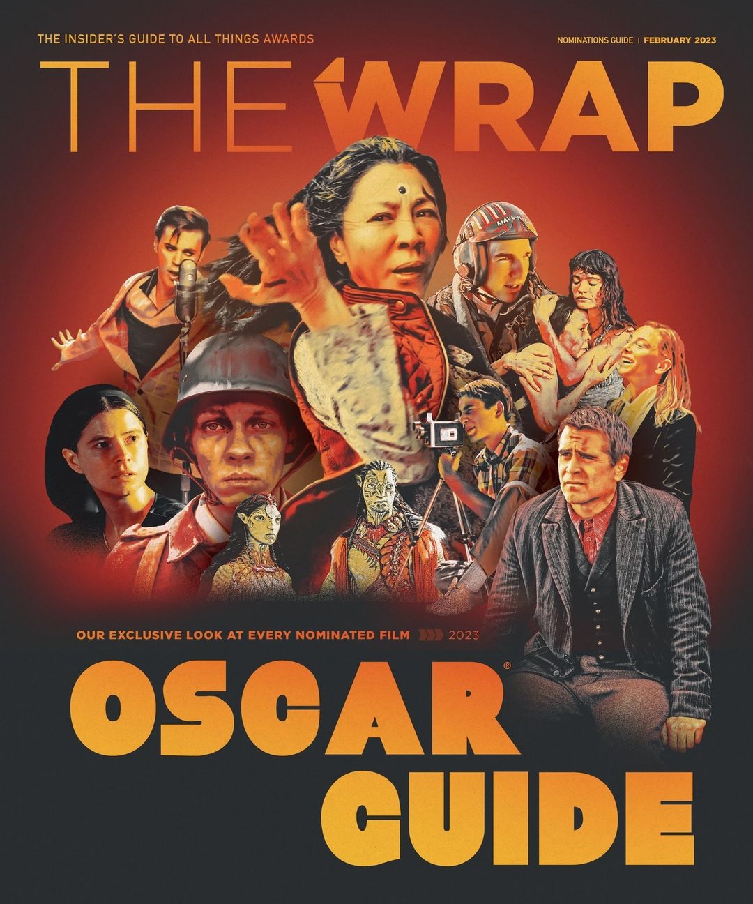 WRAP |THE magazine side cover  February 2023
