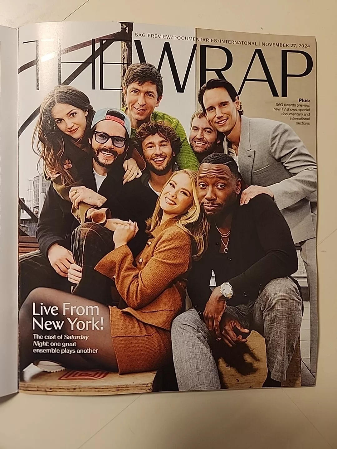WRAP |THE magazine side cover 27 November 2024