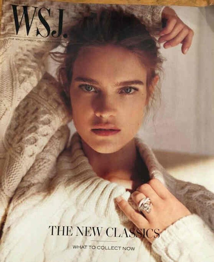 WSJ magazine side cover  June 2013