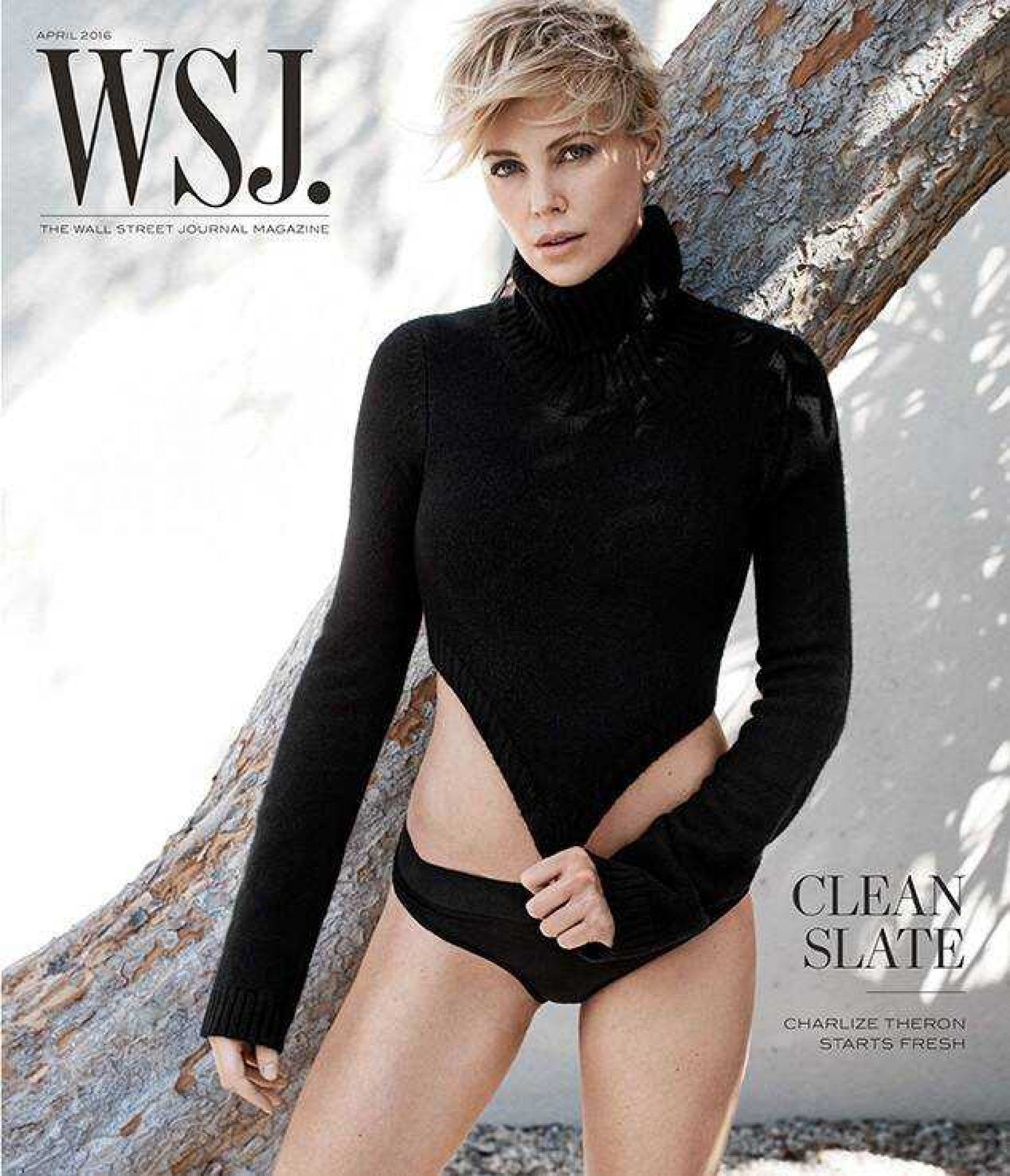 WSJ magazine side cover  April 2016