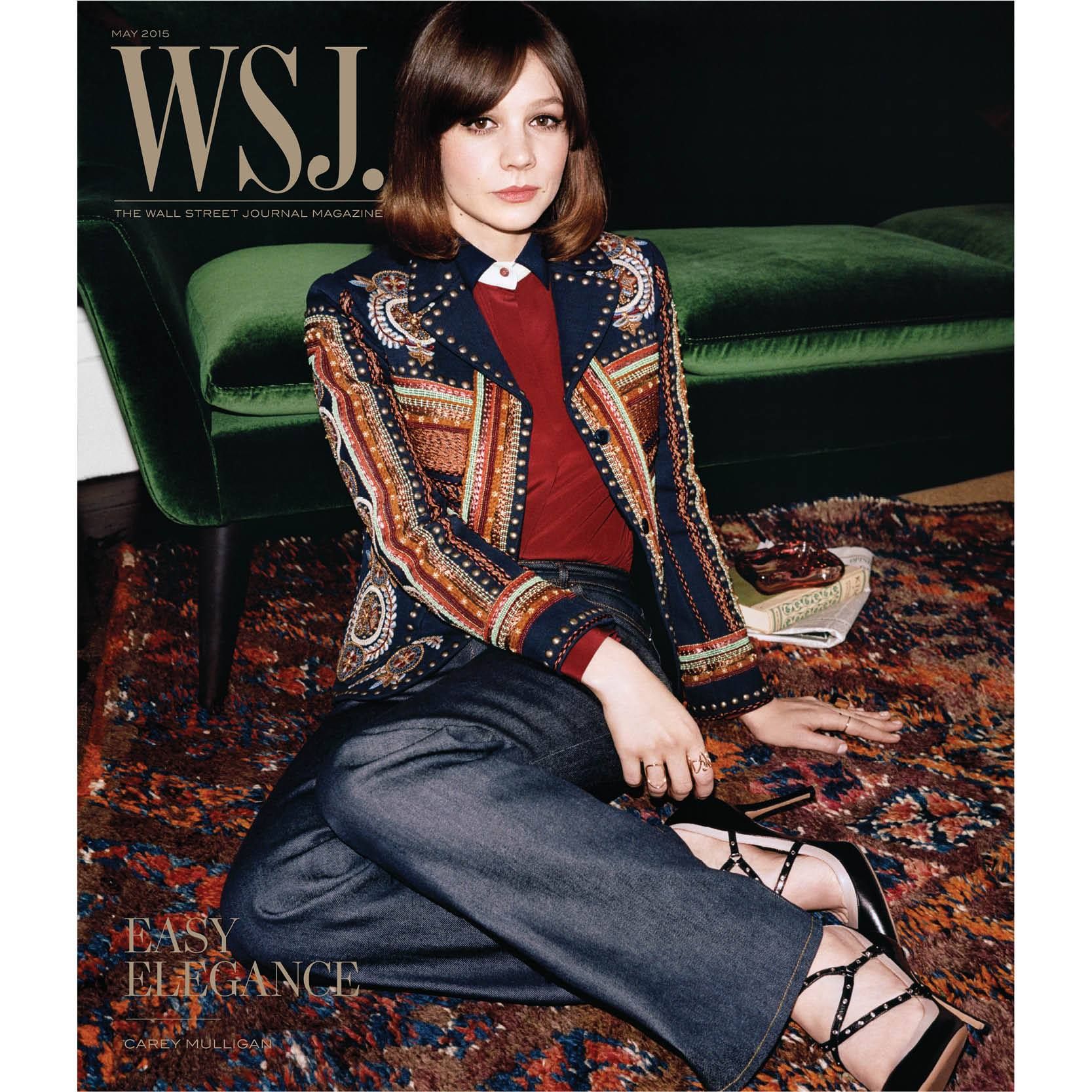WSJ magazine side cover  May 2016
