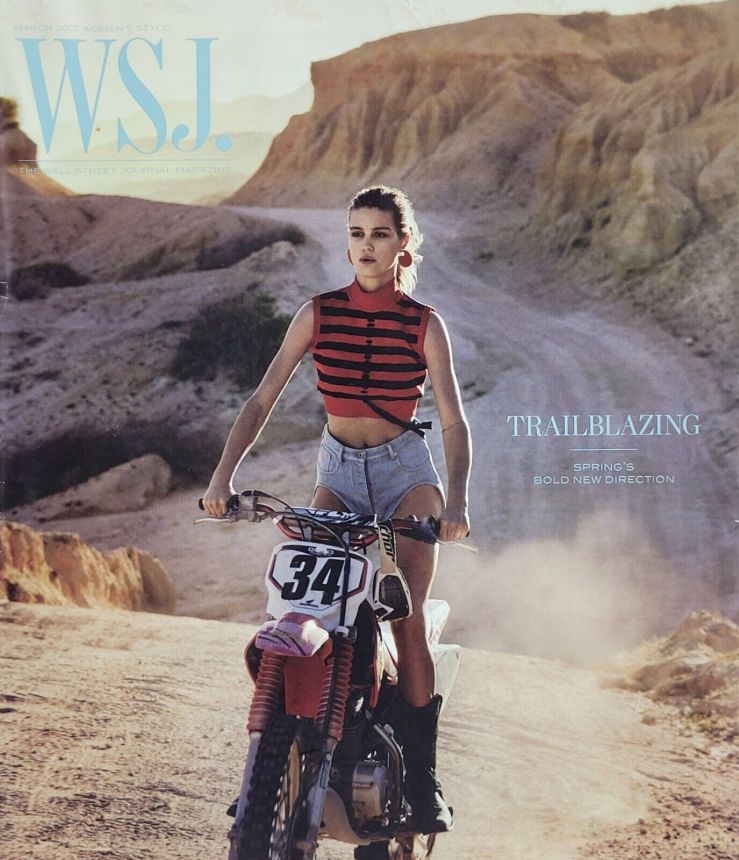 WSJ magazine side cover  March 2017