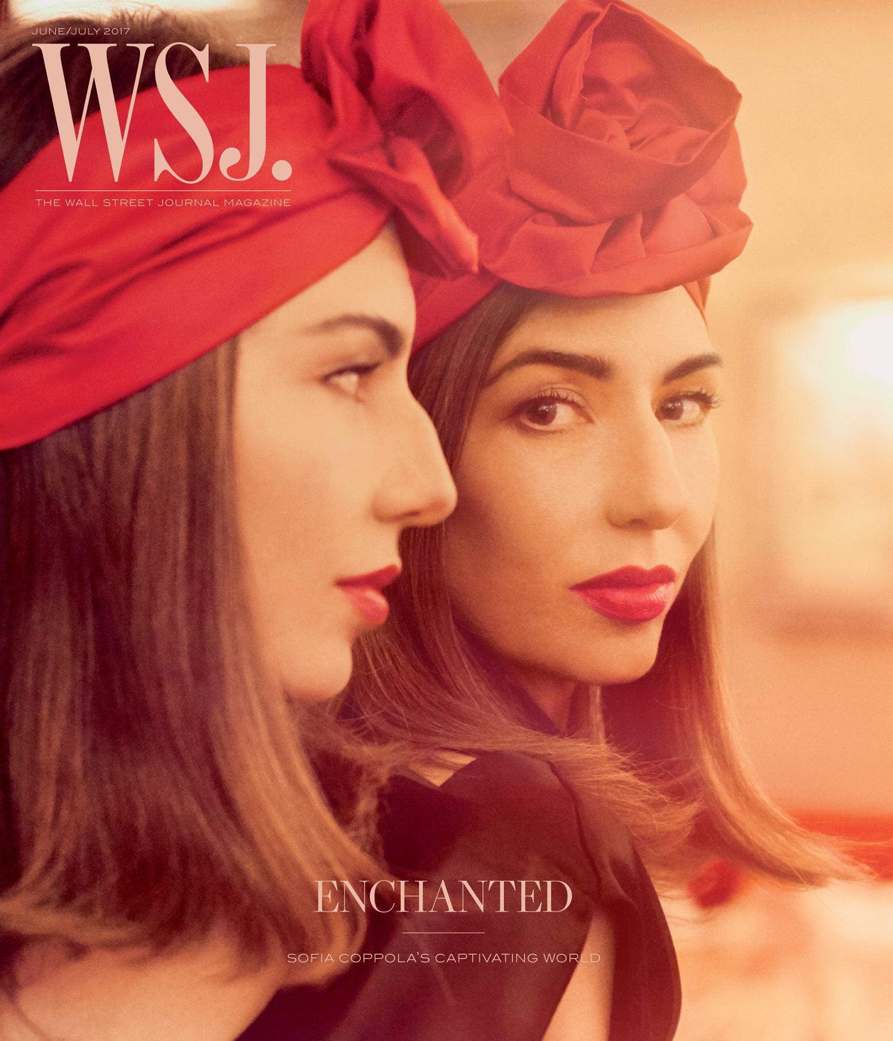 WSJ magazine side cover  June 2017