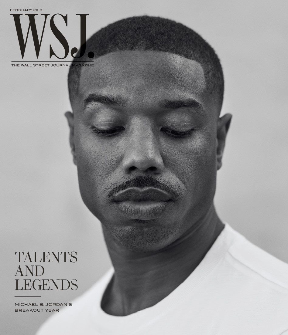 WSJ magazine side cover  February 2018