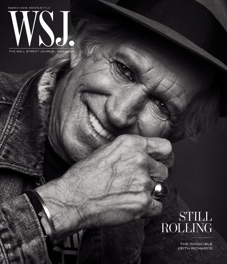 WSJ magazine side cover  March 2018