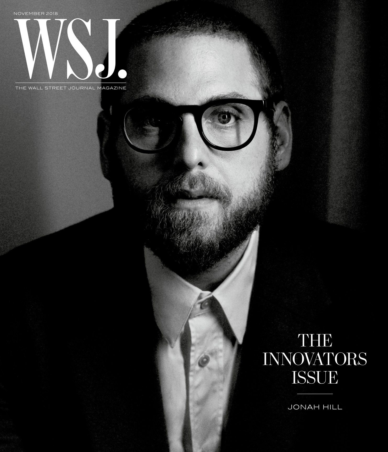 WSJ magazine side cover  November 2018