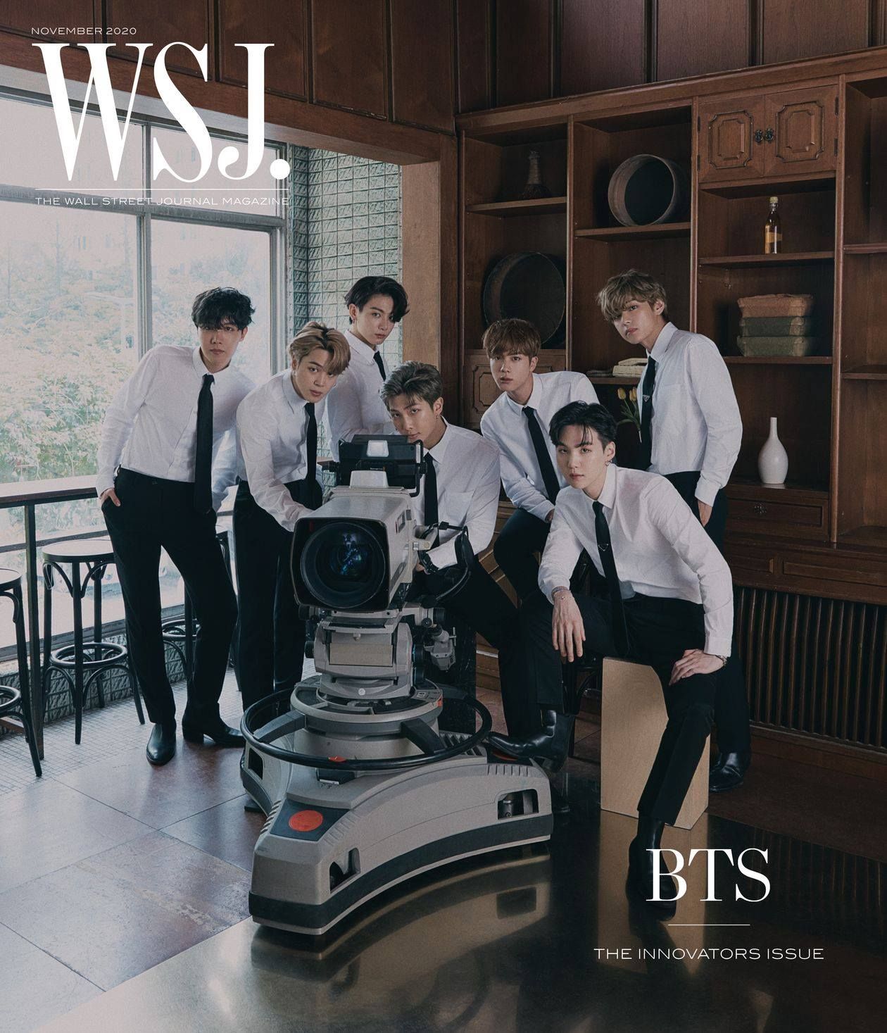 WSJ magazine side cover  November 2020