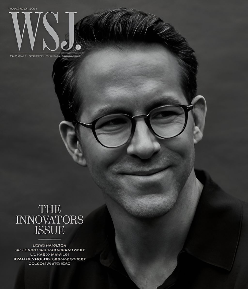 WSJ magazine side cover  November 2021