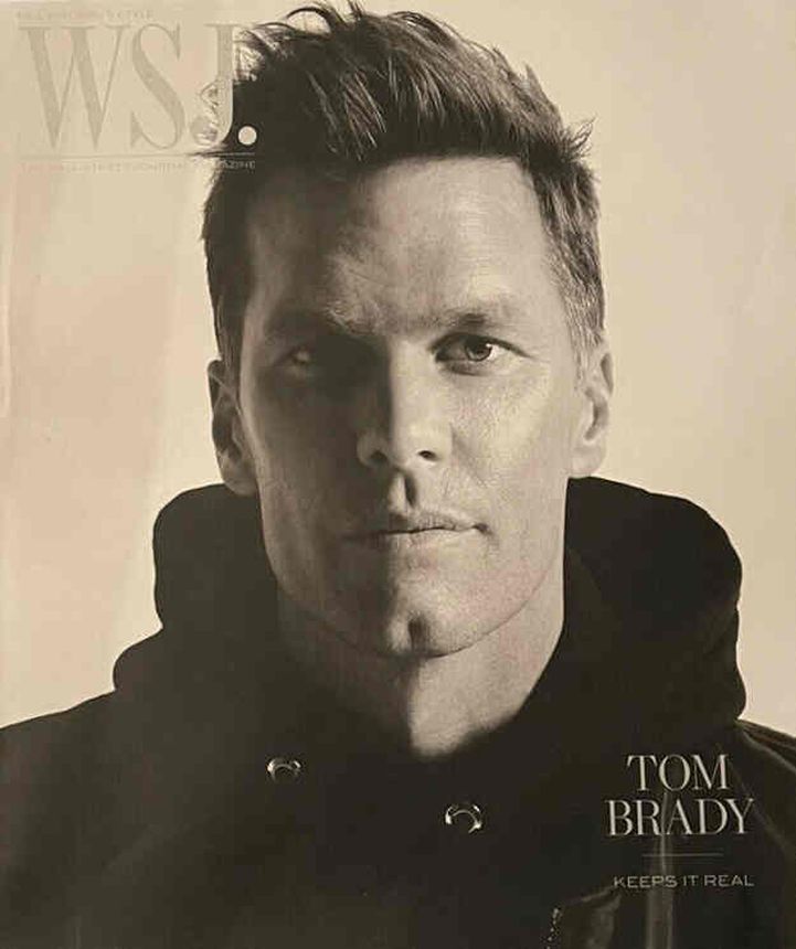 WSJ magazine side cover Fall 2021