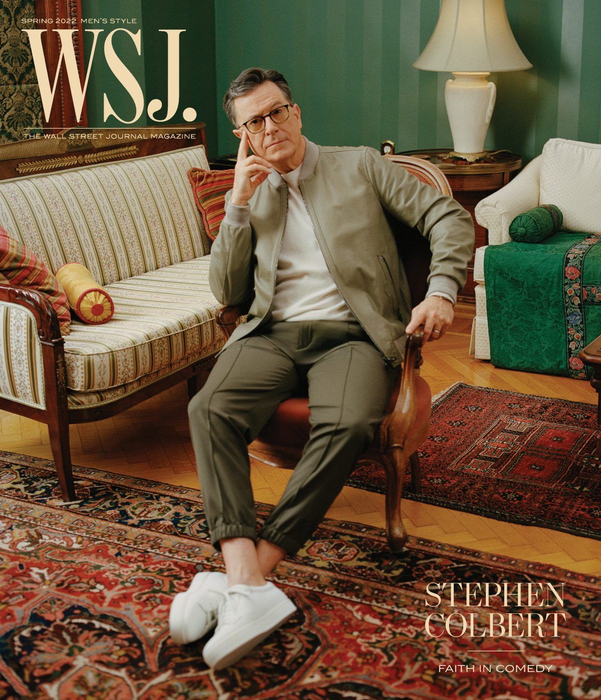 WSJ magazine side cover  March 2022