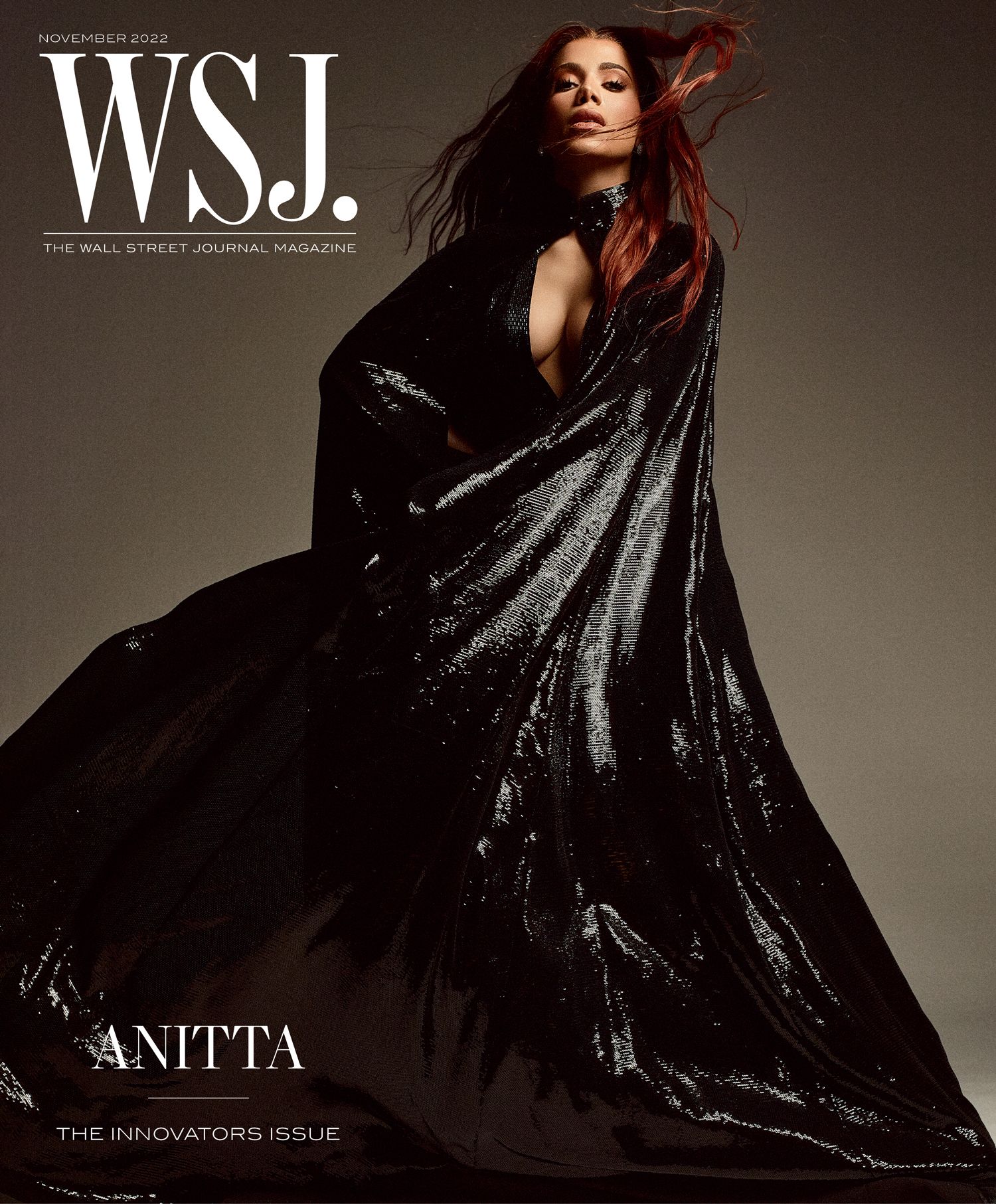 WSJ magazine side cover  November 2022