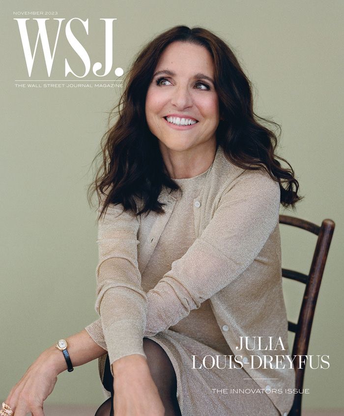 WSJ magazine side cover  November 2023