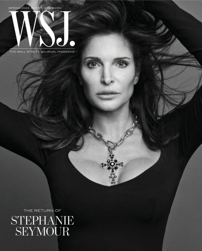 WSJ magazine side cover Spring 2023