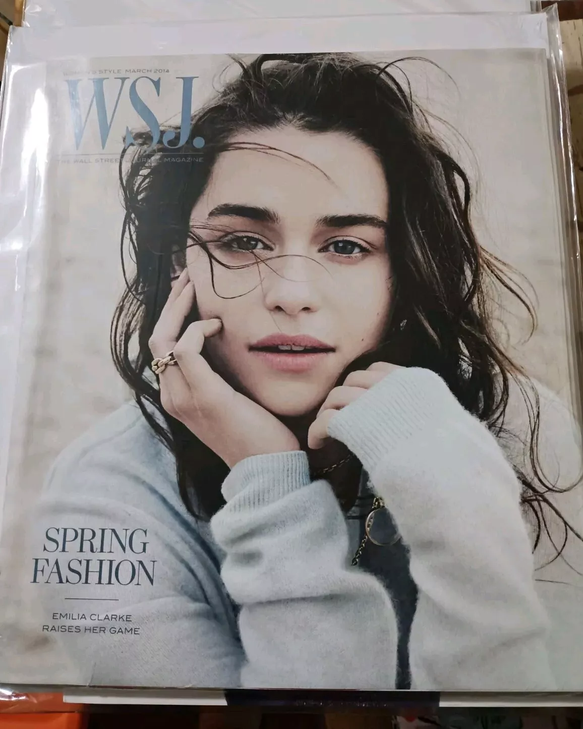 WSJ magazine side cover  March 2024