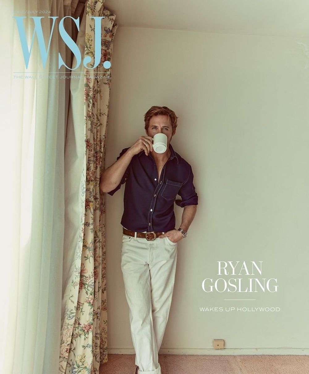 WSJ magazine side cover  June/July 2024