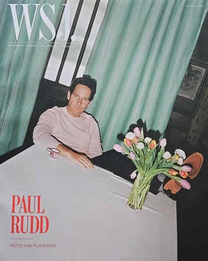 WSJ magazine side cover Issue 162  April 2025