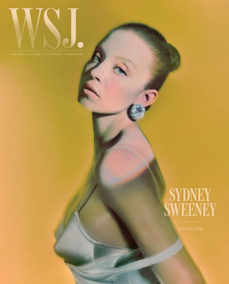 WSJ magazine side cover  September 2025