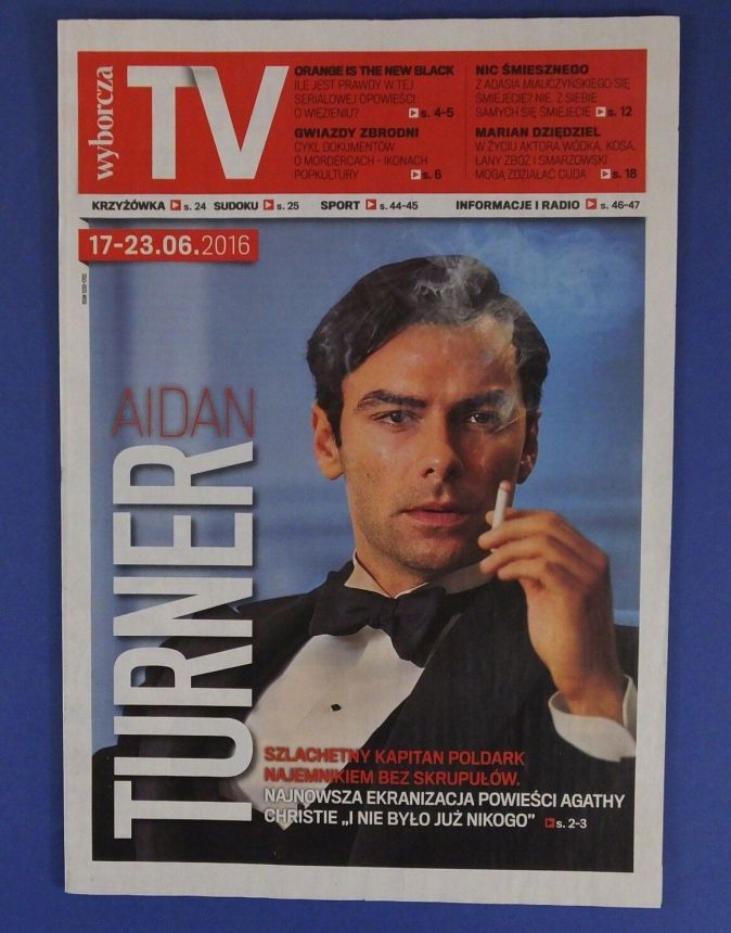 WYBORCZA TV magazine side cover 17 June 2016