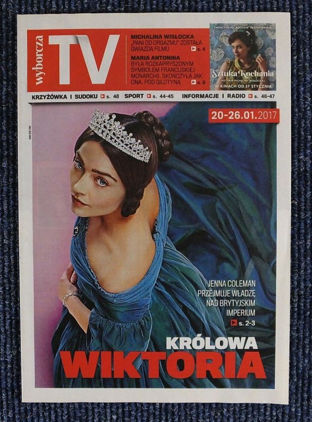 WYBORCZA TV magazine side cover 20 January 2017