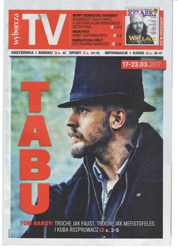 WYBORCZA TV magazine side cover 17 March 2017