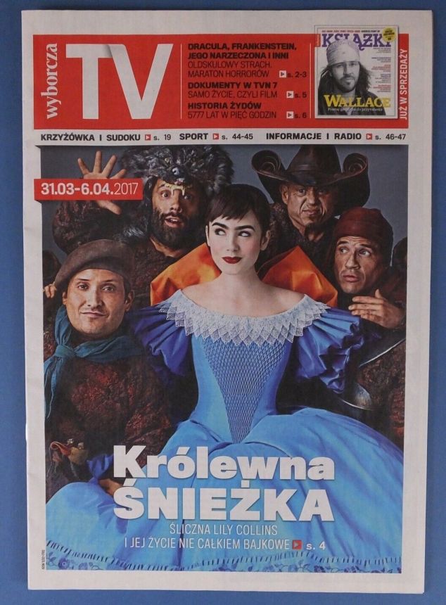 WYBORCZA TV magazine side cover 31 March 2017