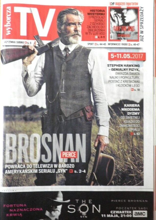 WYBORCZA TV magazine side cover 5 May 2017