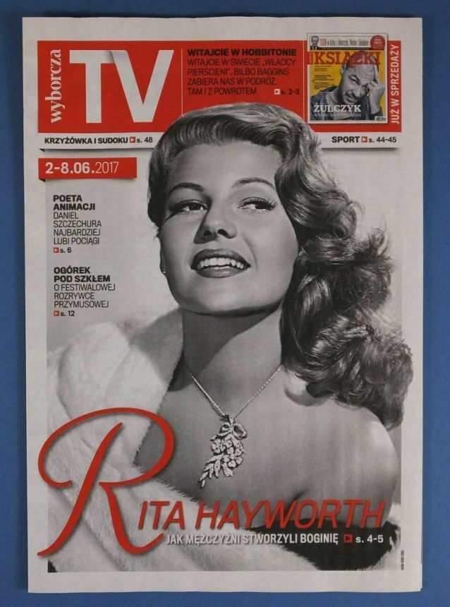WYBORCZA TV magazine side cover 2 June 2017