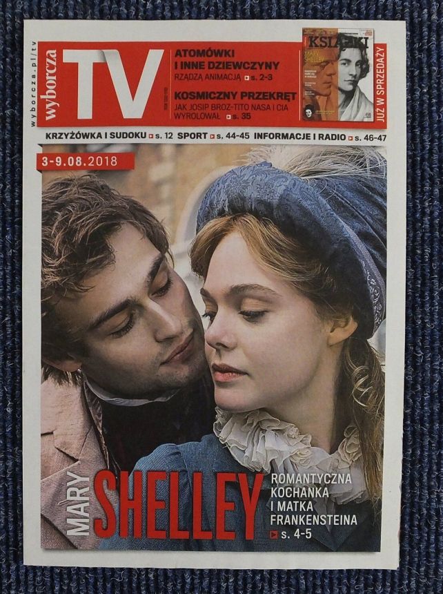 WYBORCZA TV magazine side cover 3 August 2018